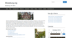 Desktop Screenshot of blossburg.org