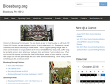 Tablet Screenshot of blossburg.org